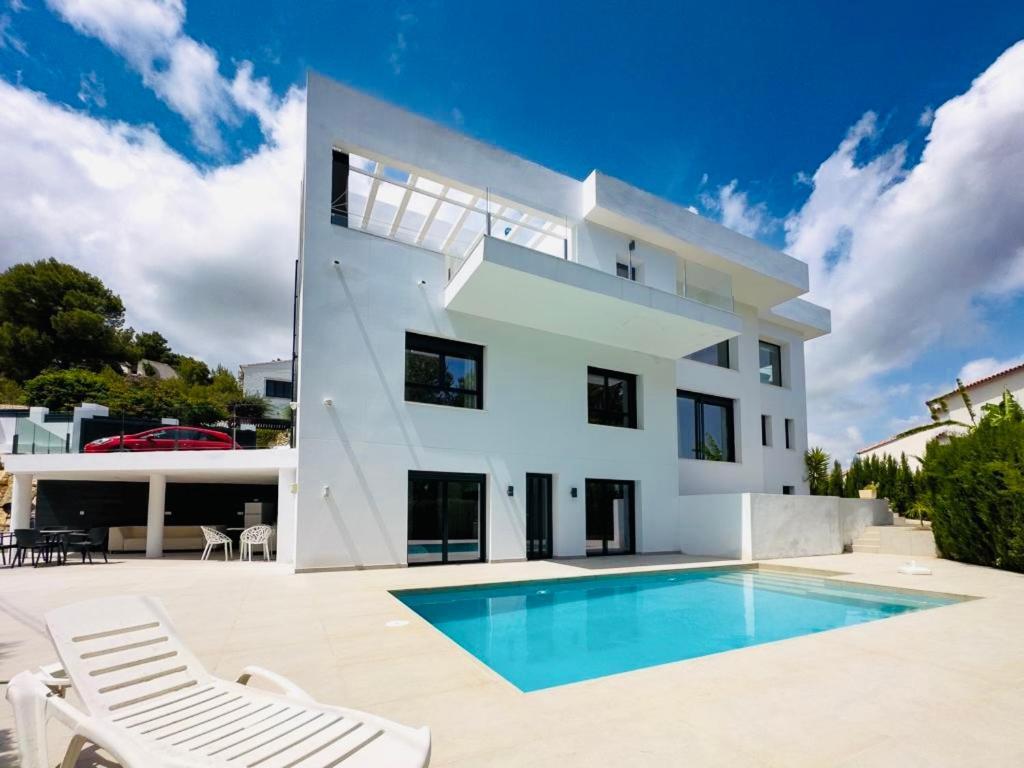 Calpe Villa Lujo Playa Piscina Jardin Barbacoa Ideal Familias Y Grupos Εξωτερικό φωτογραφία